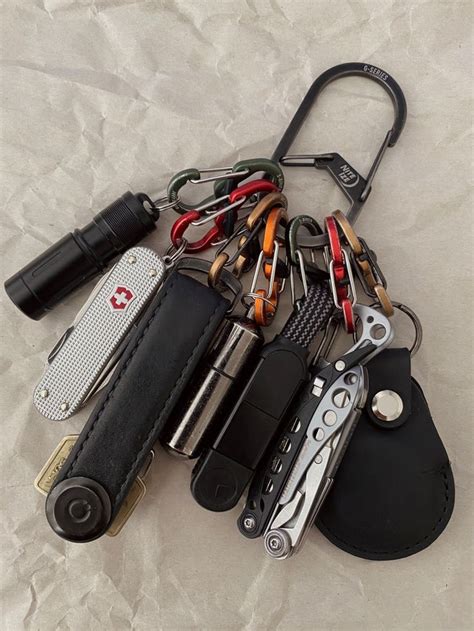 Edc Keychain Edc Bag Edc Keychain Edc Everyday Carry