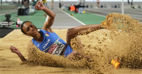 Europei Indoor Di Atletica Larissa Iapichino Dargento Nel Salto In Lungo Ed Nuovo Record