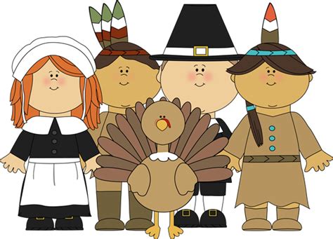 pilgrims and indians and a turkey clip art pilgrims and indians and a turkey image