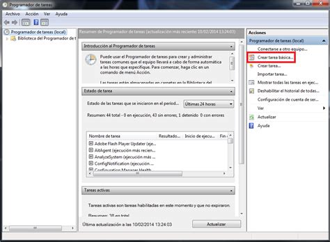 Trucos De Microinformática Windows 7 Como Usar El Programador De