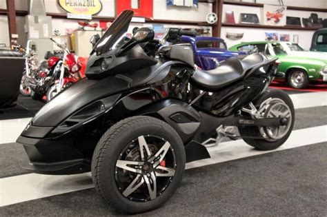 2009 Can Am Spyder Se5 Matte Black With Black For Sale On 2040 Motos