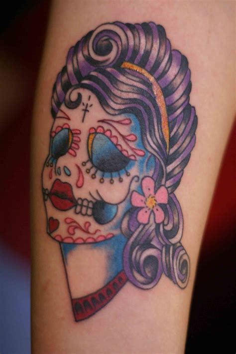 Day Of The Dead Tattoos Designs Ideas And Meaning Tattoos For You