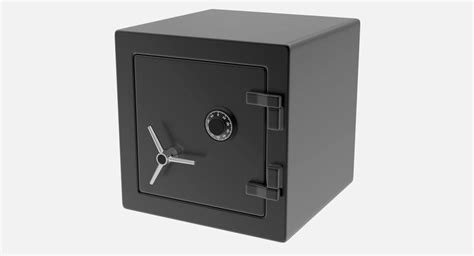 Small Safe 3d Model By Weeray