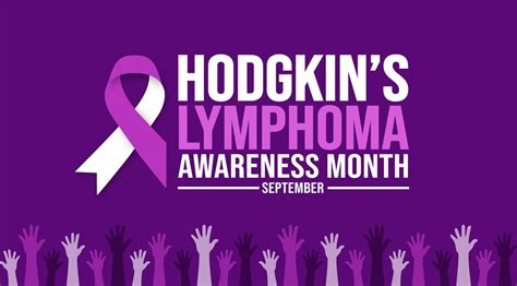Premium Vector September Is Hodgkins Lymphoma Awareness Month