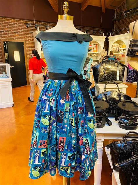 Come Out To Socialize In This New Retro Haunted Mansion Dress Disney