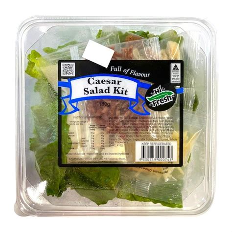 Biviano Direct Caesar Salad Kit Ready To Mix And Eat 180g
