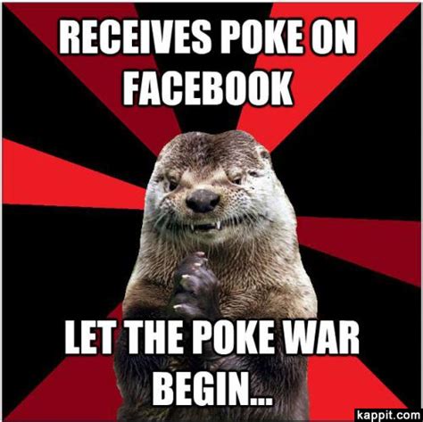 Receives Poke On Facebook Let The Poke War Begin