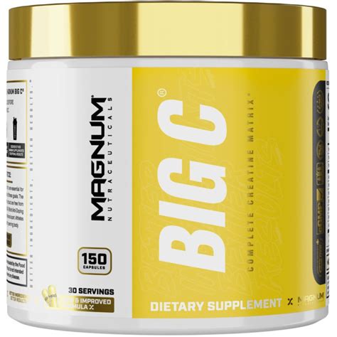 Big C By Magnum Nutraceuticals Lowest Prices At Muscle And Strength