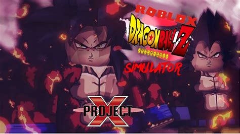 Trying Out A New Dragon Ball Game Roblox Project X Youtube