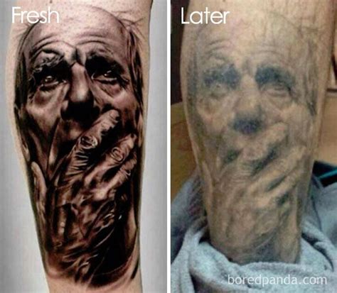 Thinking About A Tattoo These 35 Pics Show How Tattoos Age Over Time Picture Tattoos Get A