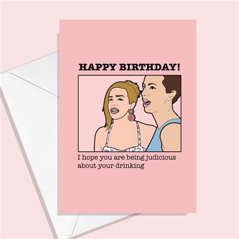 Vanderpump Rules Happy Birthday Card Etsy