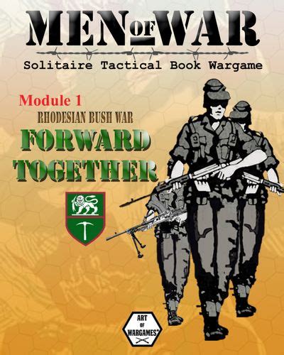 Men Of War Rhodesian Bush War Forward Together Board Game