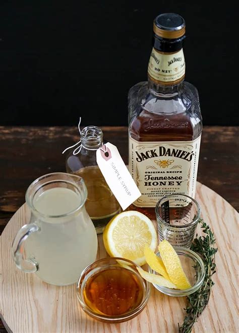 Honey Whiskey Lemonade The Little Epicurean