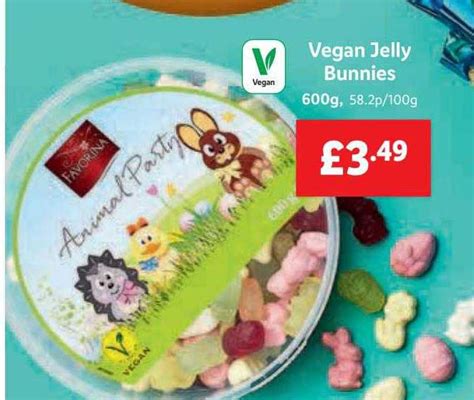 Favorina Vegan Jelly Bunnies Offer At Lidl