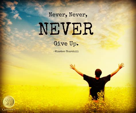 Never Never Never Give Up Winston Churchill Uamp Quoteofthenight