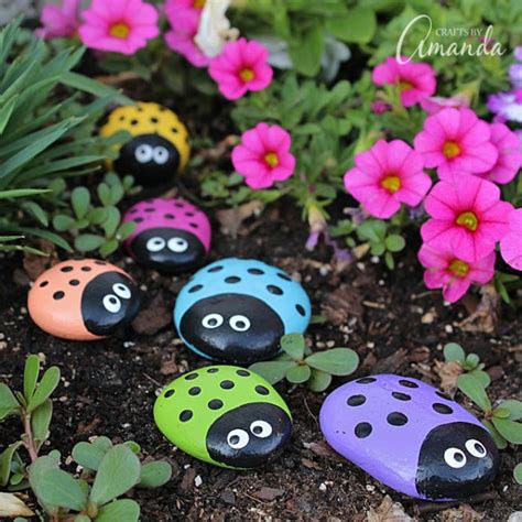 How To Paint Stones Simple And Original Ideas To Decorate Stones My