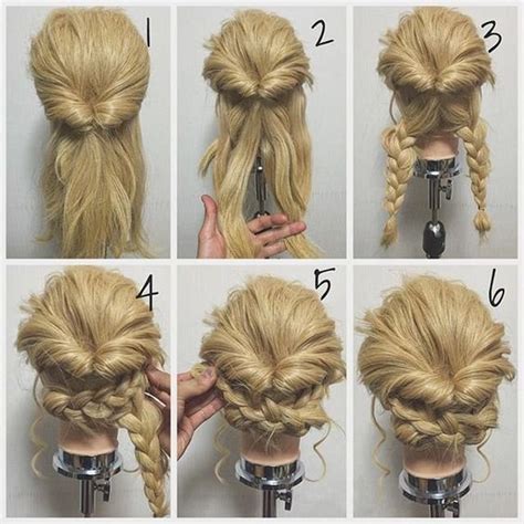 When you consider a list of step by step hairstyles for long hair, this simple hairdo cannot go missed at all. PURE FASHION - На пути к женственности | Hair styles, Long ...
