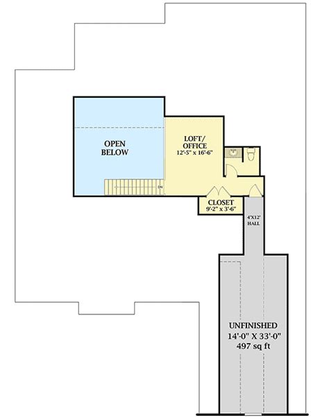 Beautiful Split Bedroom House Plan With Loft 46350la Architectural