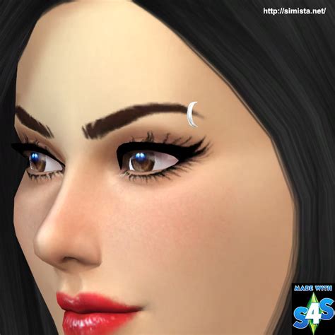Simista A Little Sims 4 Blog Eye Brow Piercing