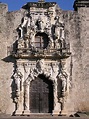 The front façade of Mission San José represents one of the finest ...