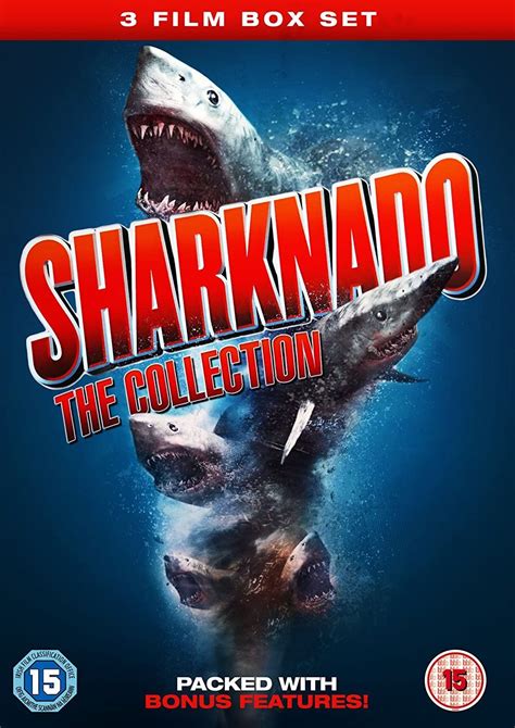 Sharknado Collection 1 3 Boxset DVD Amazon Co Uk Tara Reid David