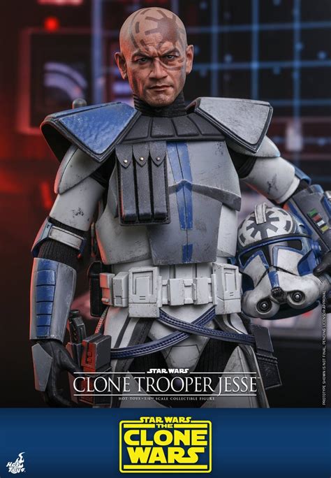 Star Wars The Clone Wars 16th Scale Clone Trooper Jesse Figure From