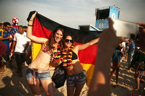 World Cup 2014 Sexiest Fans Showing Their Support For Their Teams In