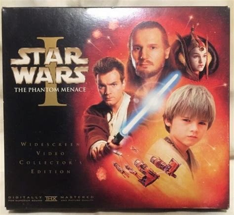 Star Wars Episode I The Phantom Menace Vhs 2000 Widescreen