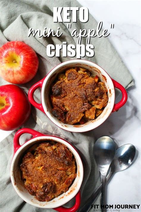 This fall use the apples from your trip to the orchard to make one of these twists on the classic apple crisp. Keto Mini Apple Crisp | Recipe | Apple crisp, Low carb ...