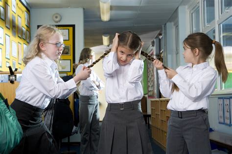 Children Fighting In School