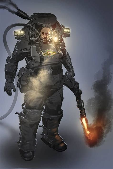 Aaron Mcbride Space Miner Sci Fi Concept Art Fan Art