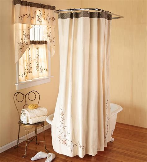Shower Curtains With Matching Window Curtains And Valances Stall