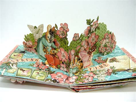 Pop Up Book With Graphic 45 Einat Kessler