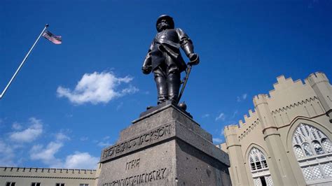 Statue Of Confederate General Stonewall Jackson Relocated From The