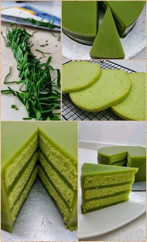 Pandan kaya cake is made for the tropical weather, with tropical ingredients. Pandan Cake by Tay Engleng in 2020 | Pandan cake, Asian ...