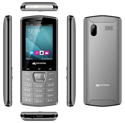 Buy Micromax X741 Dual Sim Mobile With 24 Display 1750 Mah Battery