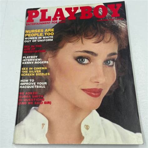 Playboy Magazine November Playmate Veronica Gamba Nurses Pictorial Ebay