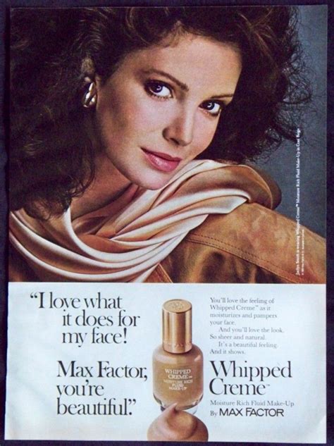 Vintage Magazine Ad Max Factor Whipped Creme Make Up Vintage Makeup