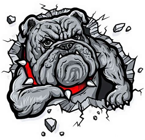Awesome Art Bulldog Art Bulldog Drawing Bulldog Artwork