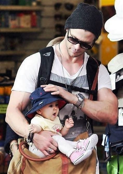 Christopher robert evans (born june 13, 1981) is an american actor, best known for his role as captain america in the marvel cinematic universe (mcu) series of films. It looks like Chris Hemsworth is trying to stuff his baby ...