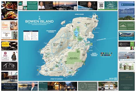 Bowen Island Visitor Map By Landmark Media Issuu