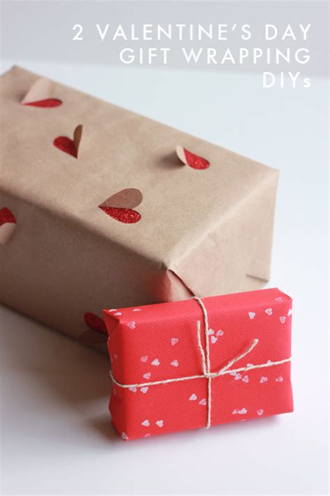 Here are 117 different gifts that will wow him and make him sheepish to give you whatever he got you. 2 simple Valentine's Day gift wrapping ideas - The House ...