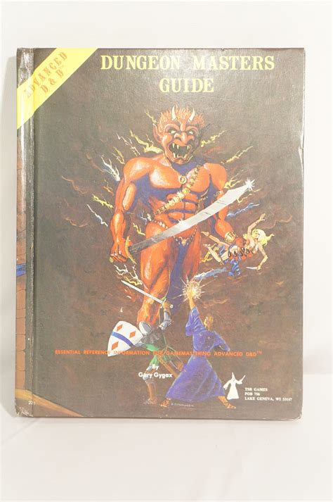Dungeons And Dragons First Edition The Dungeons Master S Guide