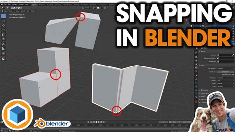 Getting Started With Snapping In Blender Snapping Tools Tutorial Youtube