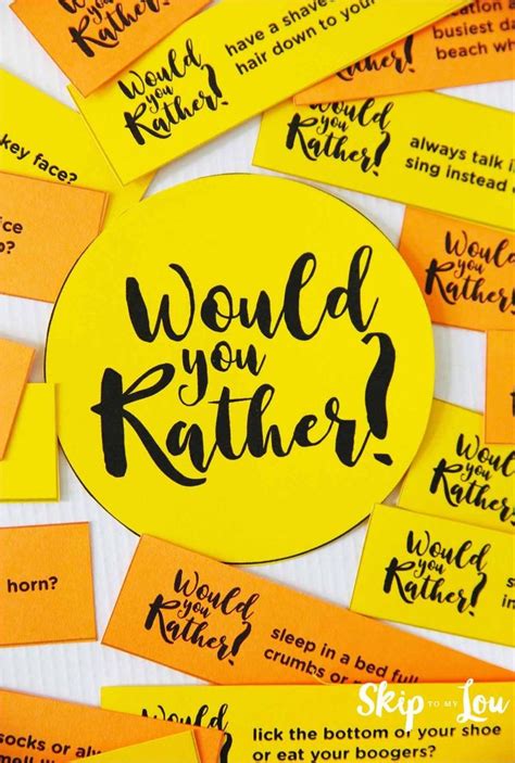 They'll help the students get to know each other and you as well. Would You Rather | Ice breaker games for adults, Ice ...
