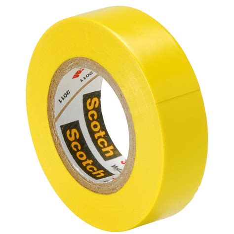 3m 35 Yellow Electrical Tape 12 X 20 Ft