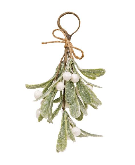 Col House Designs Wholesale Glittered Mistletoe Ornament