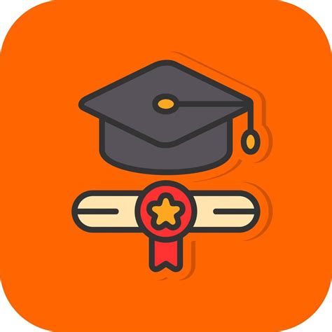 Graduation Vector Icon Design 21226958 Vector Art At Vecteezy