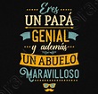 Camiseta Papá genial Abuelo maravilloso | laTostadora en 2020 ...