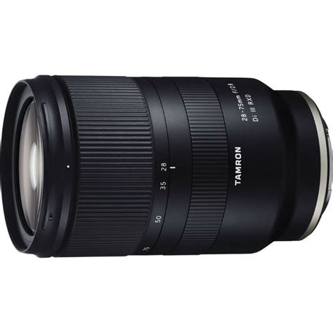 I am 100% satisfied with its. Tamron 28-75mm f/2.8 Di III RXD Sony FE - Media lease to go